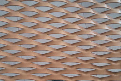 蘇州菱形不鏽鋼裝飾沖孔網片