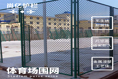 上海體育場鐵絲網藍球場
